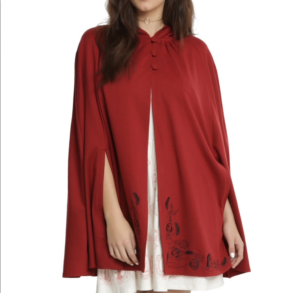 Hot Topic Beauty and the Beast Hooded Cloak